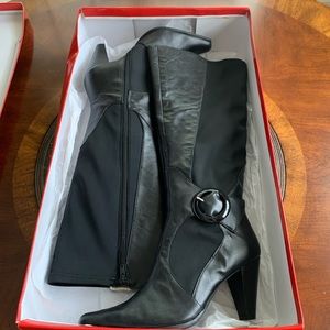 Tall Black Boots - 9W